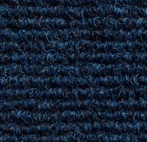 Modrá vstupní rohož FLOMA Mega Rib - délka 50 cm, šířka 80 cm, výška 1,3 cm
