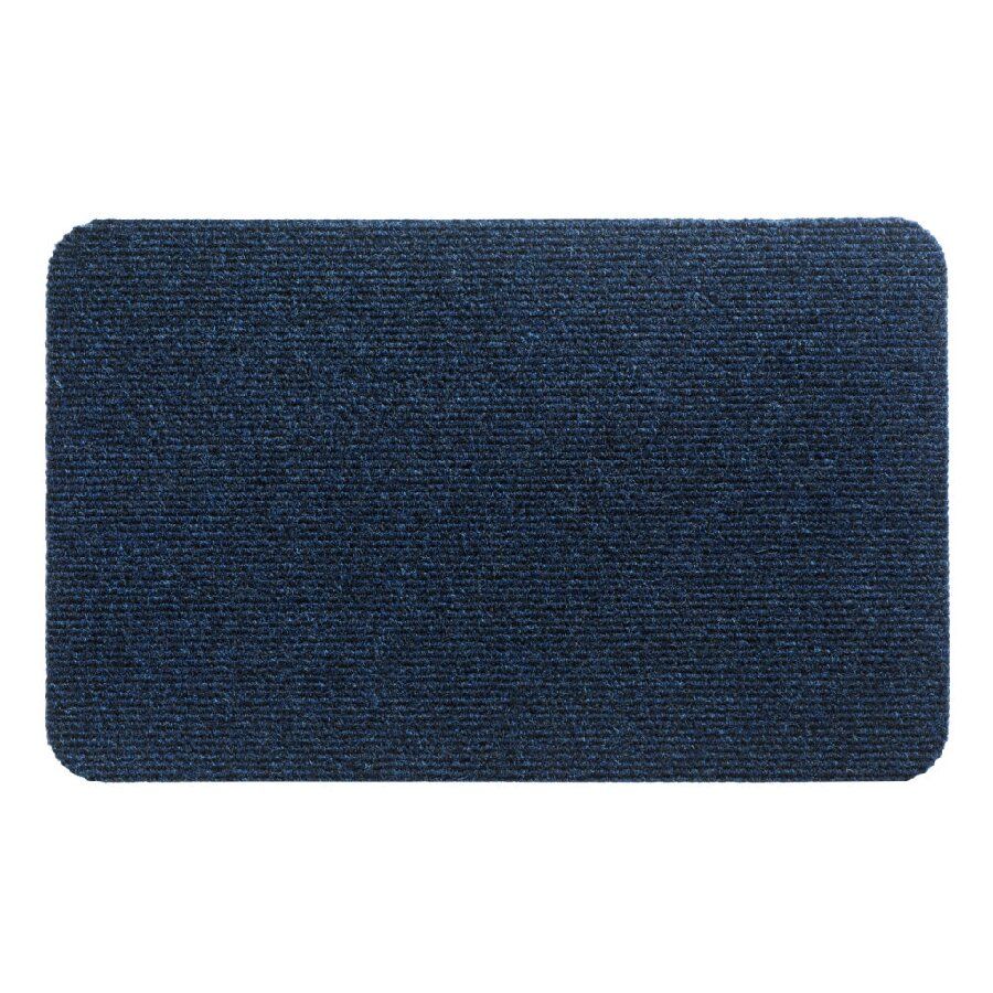 Modrá vstupní rohož FLOMA Mega Rib - délka 40 cm, šířka 60 cm, výška 1,3 cm