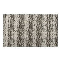 Textilní gumová čistící vnitřní vstupní rohož FLOMA Lima Chunky Knit - 45 x 75 x 1,1 cm