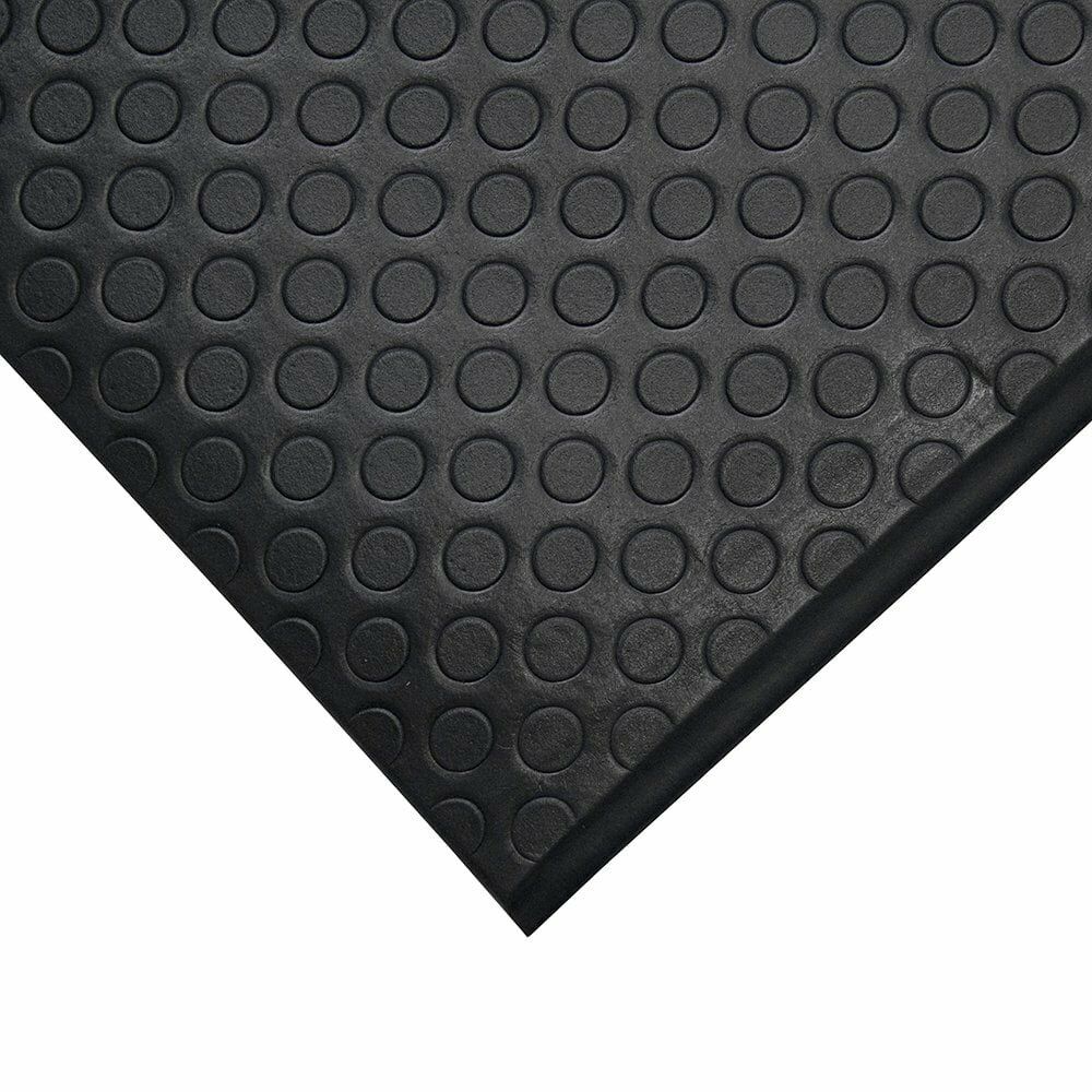Černá pěnová protiúnavová protiskluzová rohož - délka 18,3 m, šířka 120 cm, výška 0,95 cm