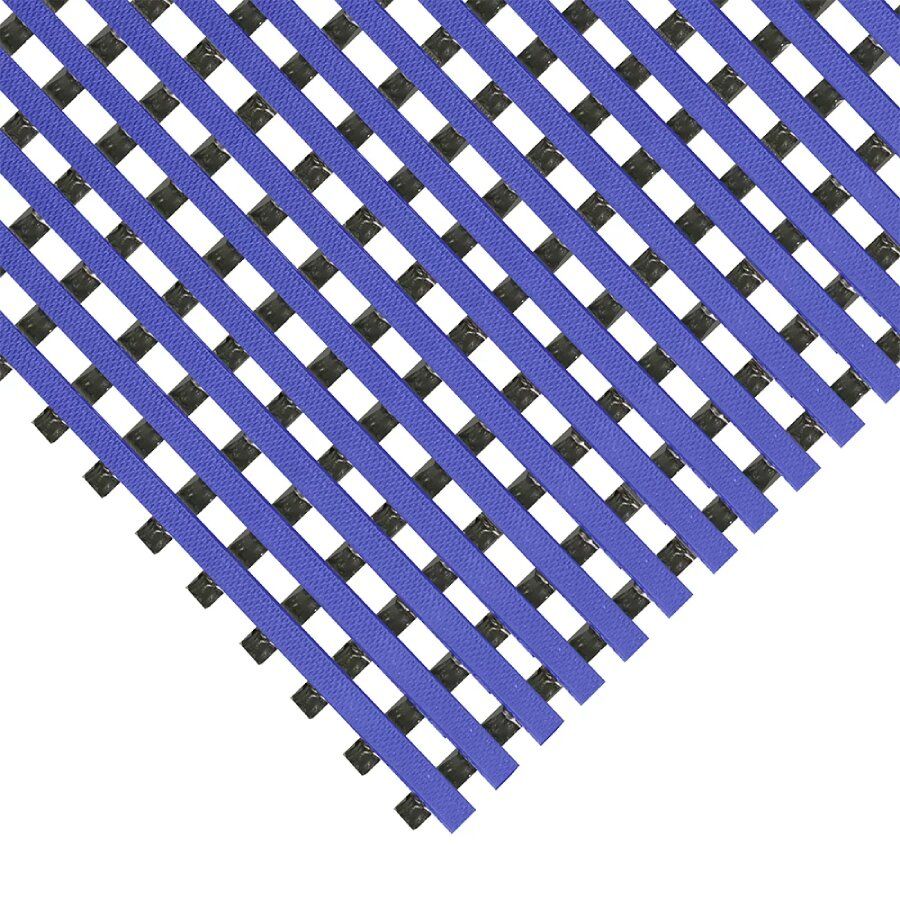 Modrá protiskluzová univerzální rohož (role) - délka 10 m, šířka 59 cm, výška 1,2 cm