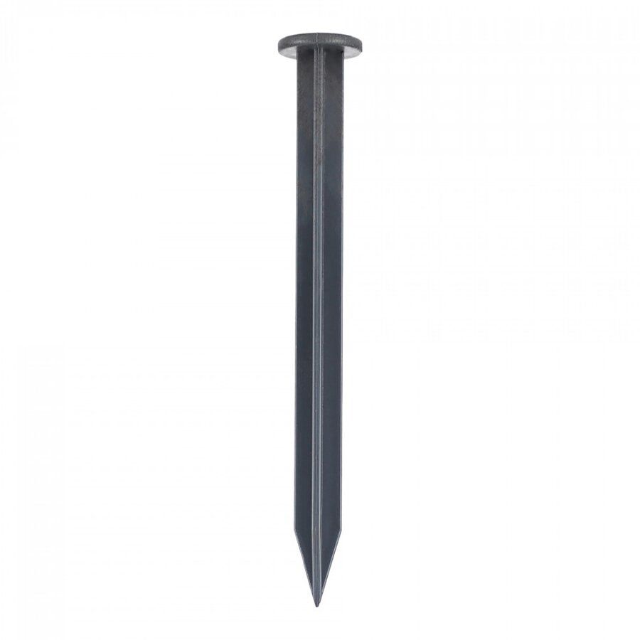 Černý plastový kotvicí hřeb Eco - průměr 1,4 cm, délka 18 cm