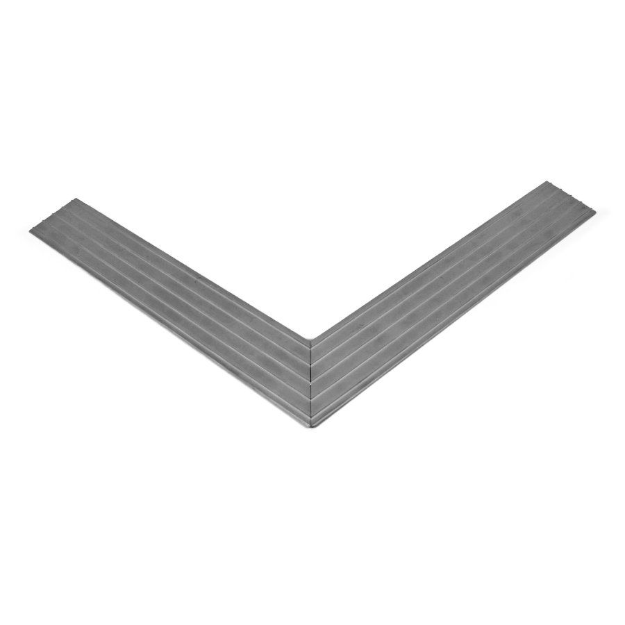 Hliníkový náběhový rám pro vstupní rohože a čisticí zóny 60 x 260 FLOMA - šířka 6,5 cm, výška 2 cm