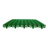 Zelená plastová zatravňovací dlažba MULTIGRAVEL - délka 60 cm, šířka 60 cm a výška 4 cm