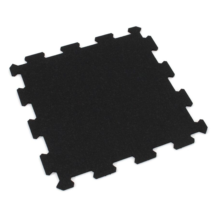 Gumová ochranná tlumicí puzzle podložka (střed) pod bazén, vířivku FLOMA PoolPad - délka 100 cm, šířka 100 cm, výška 0,8 cm