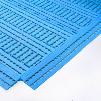 Modrá náběhová hrana WORK-DECK - délka 60 cm, šířka 12 cm, výška 2,5 cm