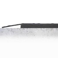 Černá gumová protiúnavová olejivzdorná ESD antistatická rohož - délka 60 cm, šířka 100 cm, výška 1 cm