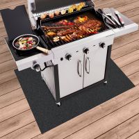 Gumová podložka pod gril FLOMA BBQ - délka 120 cm, šířka 80 cm, výška 0,3 cm