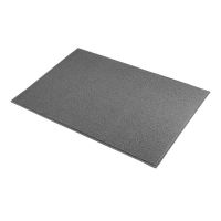 Šedá plastová PVC protiskluzová vstupní rohož Wayfarer - délka 180 cm, šířka 120 cm, výška 1 cm
