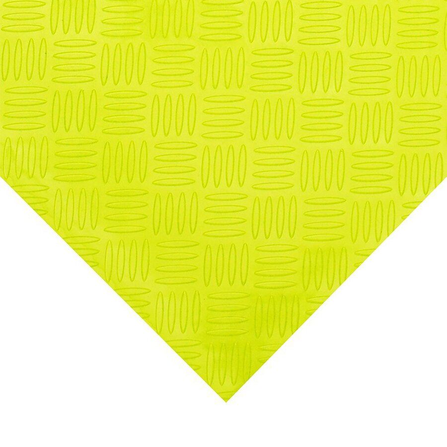 Žlutá protiskluzová průmyslová rohož SITEPATH - délka 10 m, šířka 100 cm, výška 0,2 cm