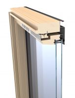 Střešní okno KEYLITE EASY WF BW T 04 kyvné 78x98 cm dřevo bílá barva2-sklo Thermal