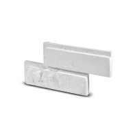 Cihlový obklad se spárou BOTIN bílá 335x145x25 mm Sádra balení 0,46m2 Steinblau