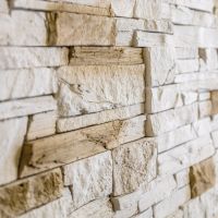 Vzorek - Obkladový kámen MANUS béžová 495x145x35 mm Beton (1 ks) Steinblau