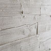 Vzorek - Obkladový kámen WOKAM dřevěný dekor krémová 500x200x25 mm Beton (1 ks) Steinblau