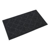 Textilní gumová čisticí vstupní rohož FLOMA Parquet - délka 60 cm, šířka 90 cm, výška 1,1 cm