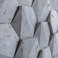 Vzorek - Steinblau Kamenný obklad PLAYA HEXAGON 3D šedá 205/375/175/20mm beton (1 ks)
